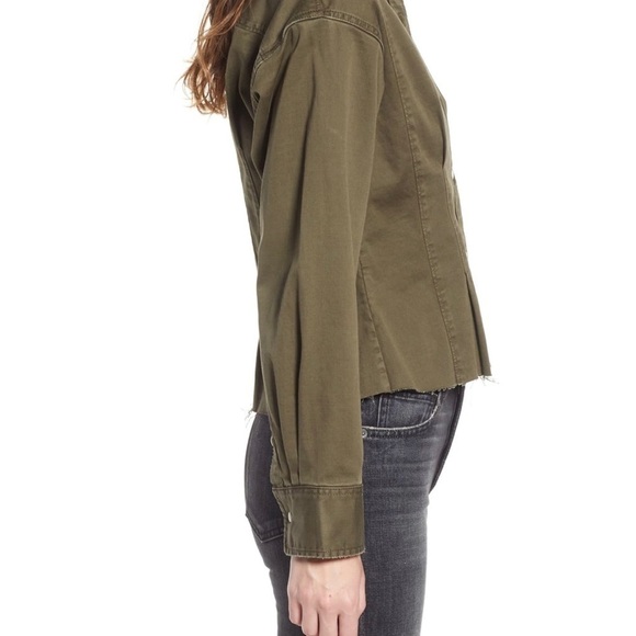 CURRENT Elliott cotton twill pintucked shirt - Picture 3 of 8